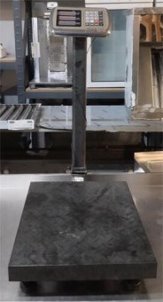 Ζυγαριά Με Κολώνα Επιδαπέδια 300Kg Μεταχειρισμένη